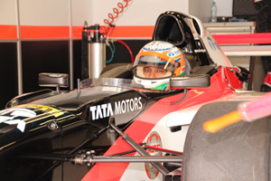 Narain Karthikeyan @ Monza by Peter Maurer/HM Sports